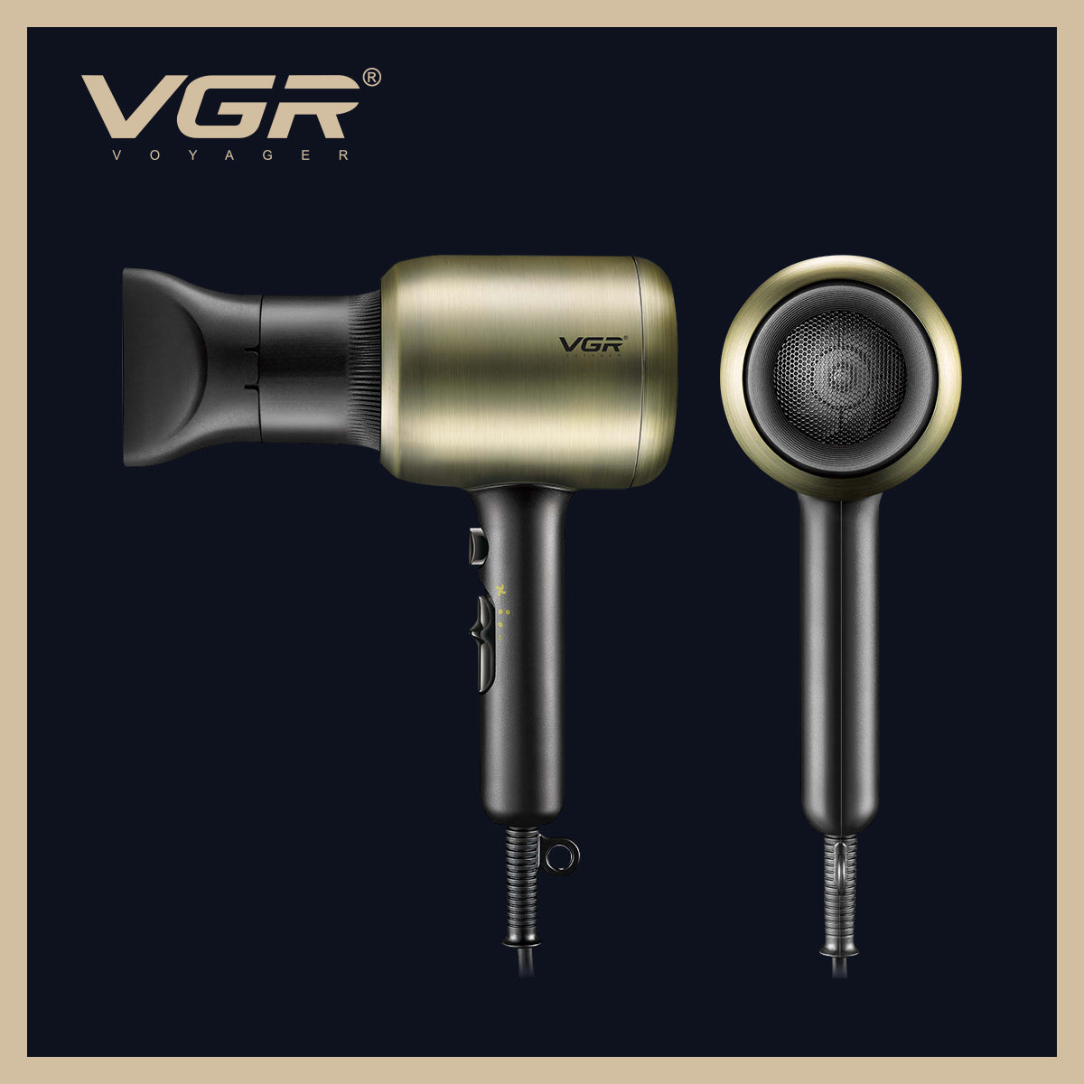 VGR V-453 – Asciugacapelli Professionale 1800-2200W