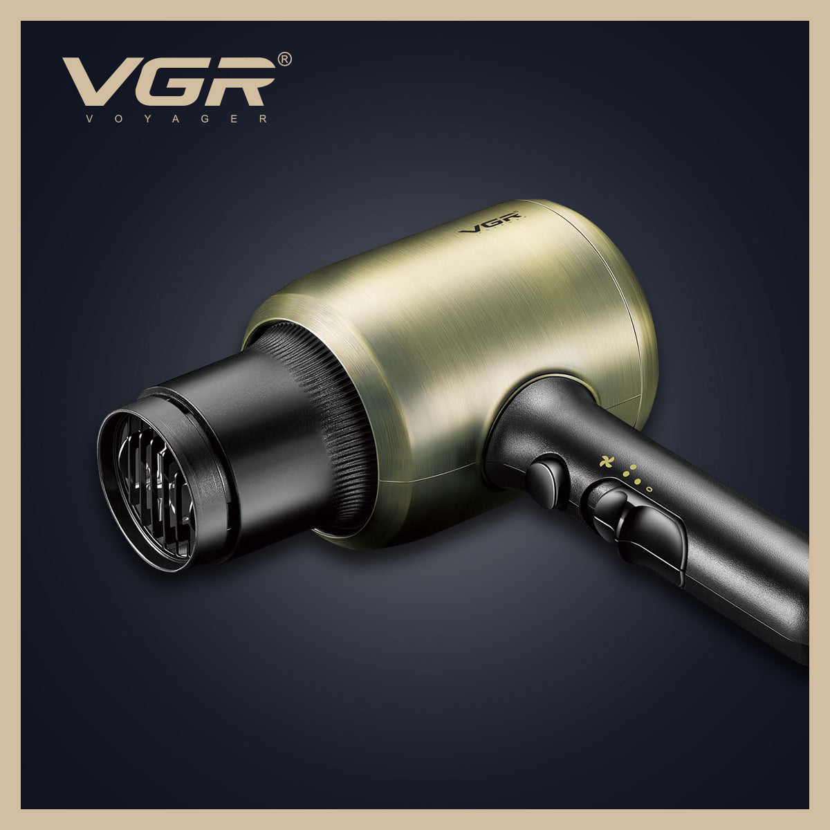 VGR V-453 – Asciugacapelli Professionale 1800-2200W