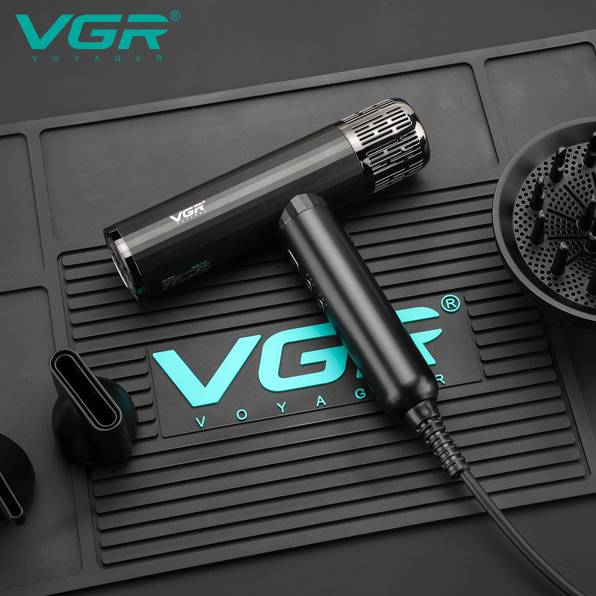 VGR V-427 – Asciugacapelli Professionale con Motore BLDC 11000 RPM