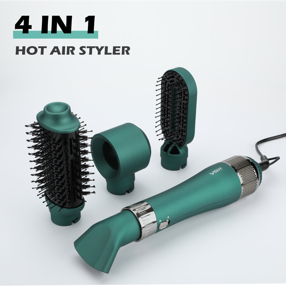 VGR V-493 – Styler ad Aria Calda 4 in 1 con Tecnologia Ionica