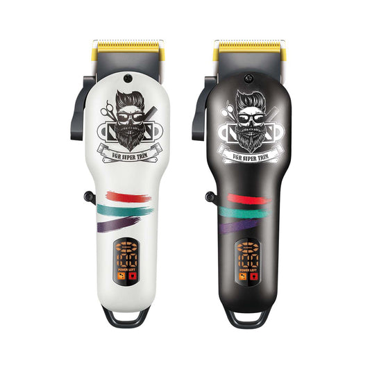 VGR V-699 – Dispositivo multifunzione con 5 testine intercambiabili per barba, capelli e peli del corpo. Include lame in acciaio inox, una autonomia di 120 minuti, e ricarica USB rapida per la massima praticità.