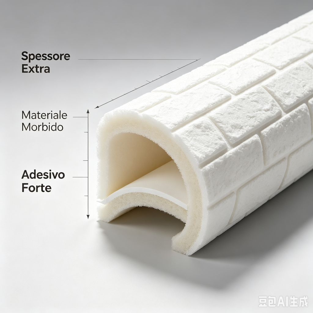10PZ Carta da Parati 3D Autoadesiva Effetto Mattone 70x77cm, Impermeabile e Antiumidità, Facile da Applicare per Pareti