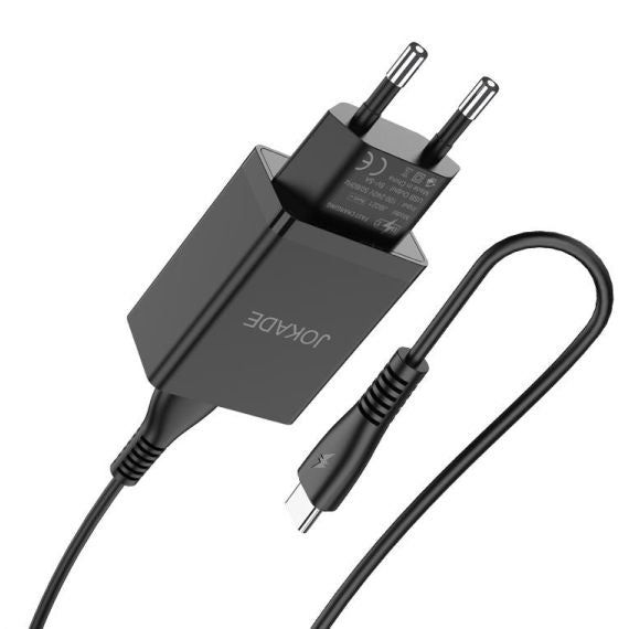 Caricabatterie USB type C ricarica rapida 5V/5A nero