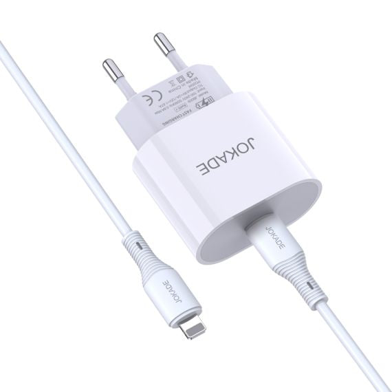 Alimentatore caricabatterie USB type C/Lightning 9V-2A/12V-1.67A PD20W JB010