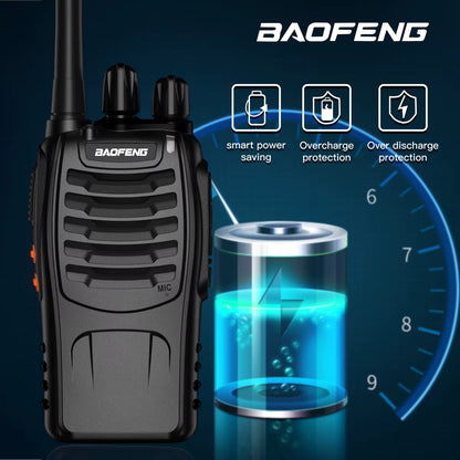 BAOFENG BF-888S walkie-talkie,portabile due via radio