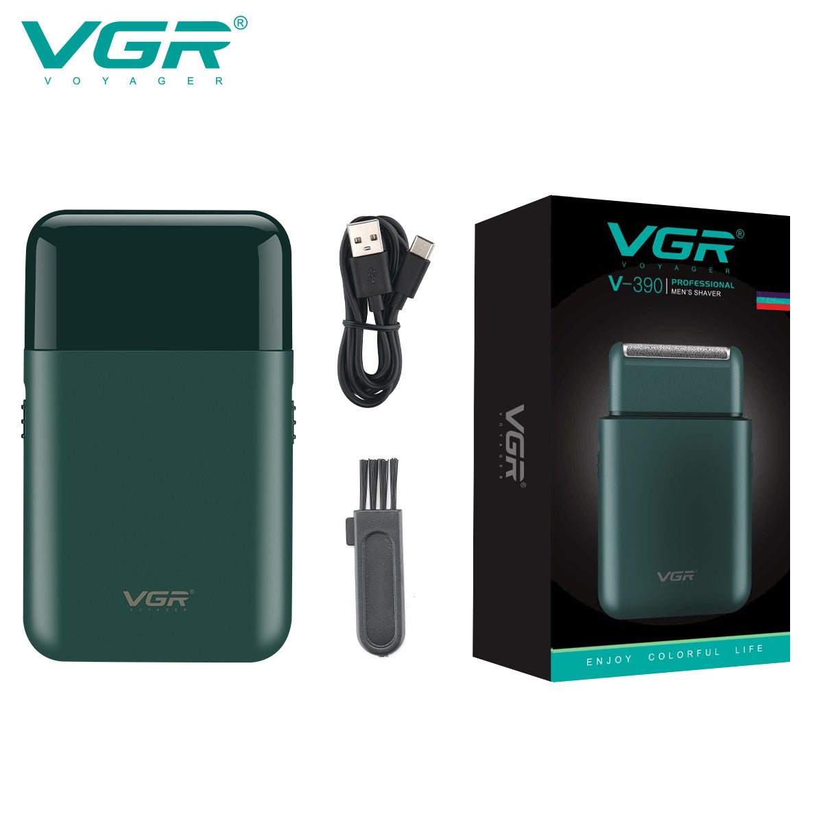 Power Supply: USB Working Time: 45 Minutes Charging Time: 8 Hours Battery: 600 mAh NI-MH battery Cord and Cordless: No Blade Material: Stainless Steel Product Material: Plastic(ABS)