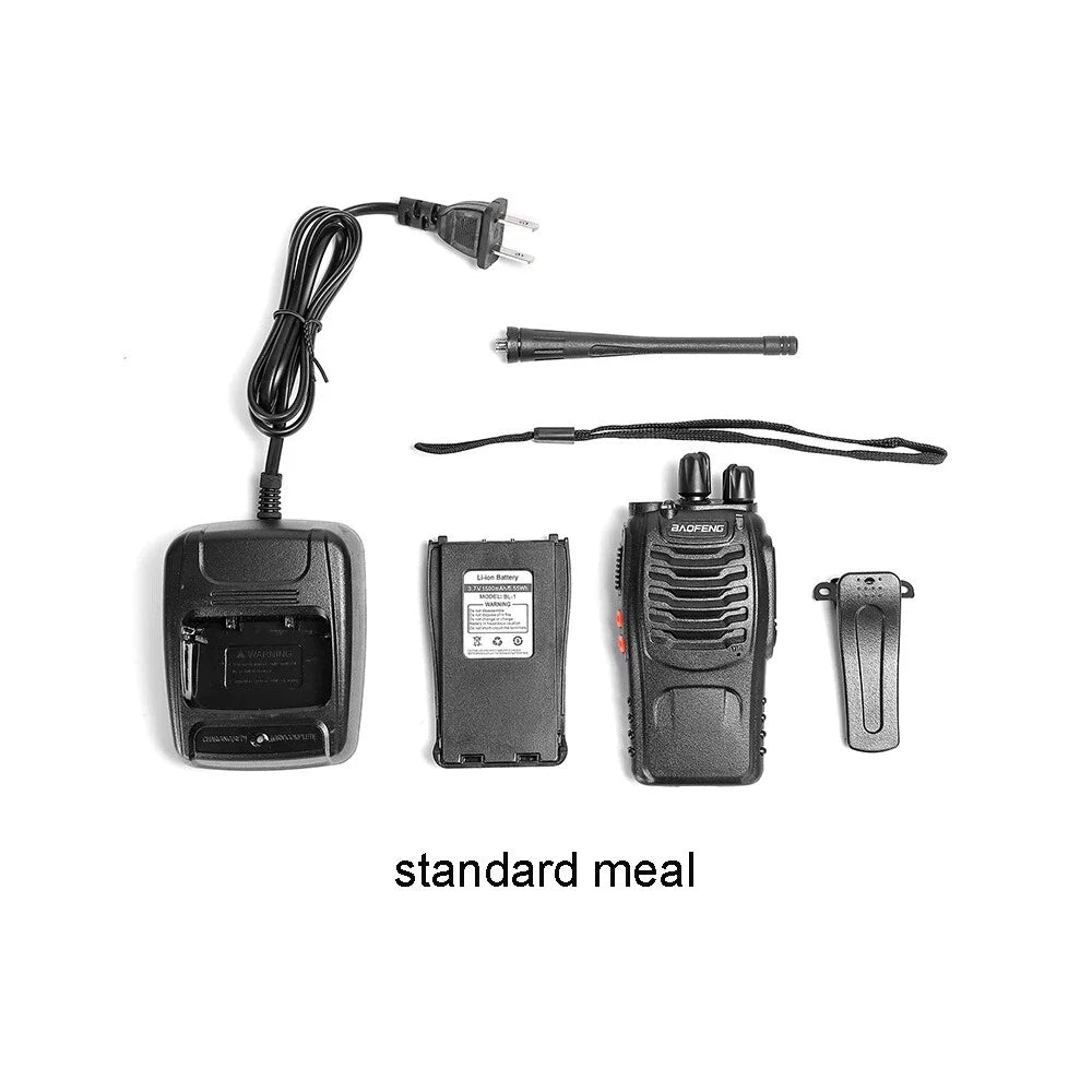 BAOFENG BF-888S walkie-talkie,portabile due via radio