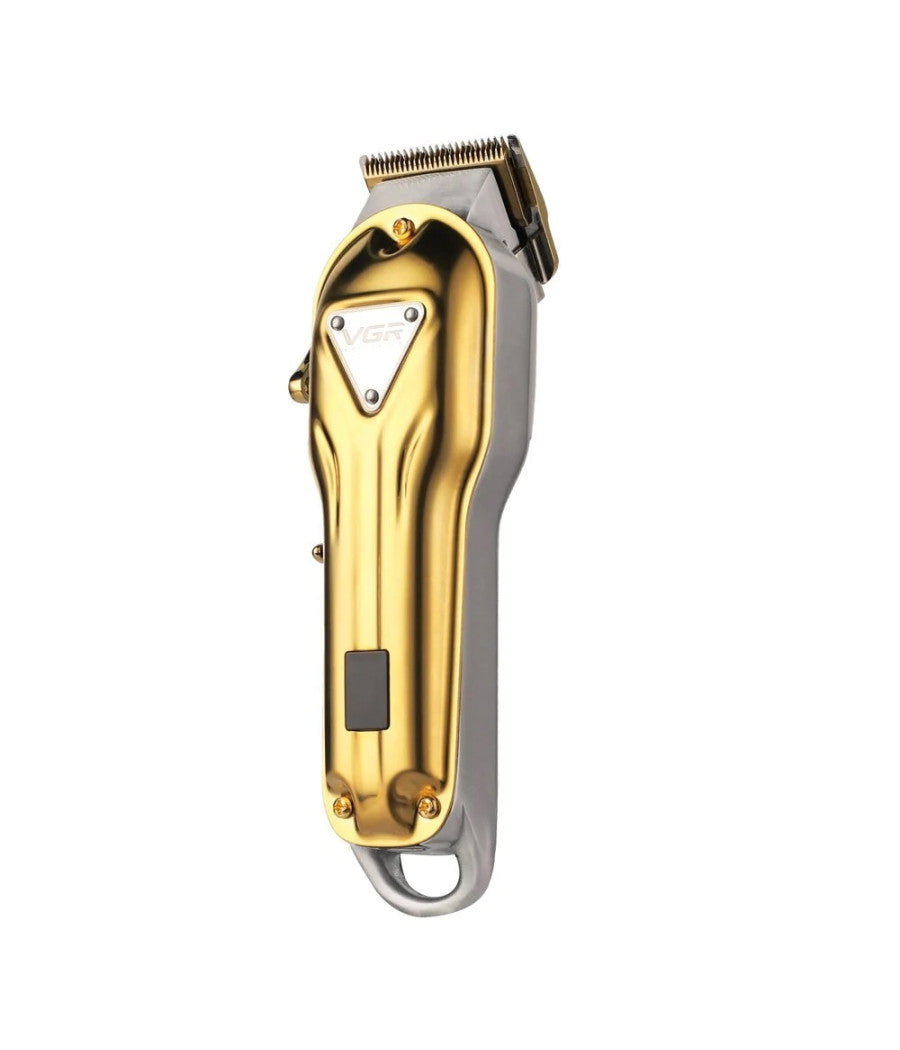 TAGLIACAPELLI CON DISPLAY LED A COLORI PROFESSIONALE RICARICABILE RASOIO VGR V-134